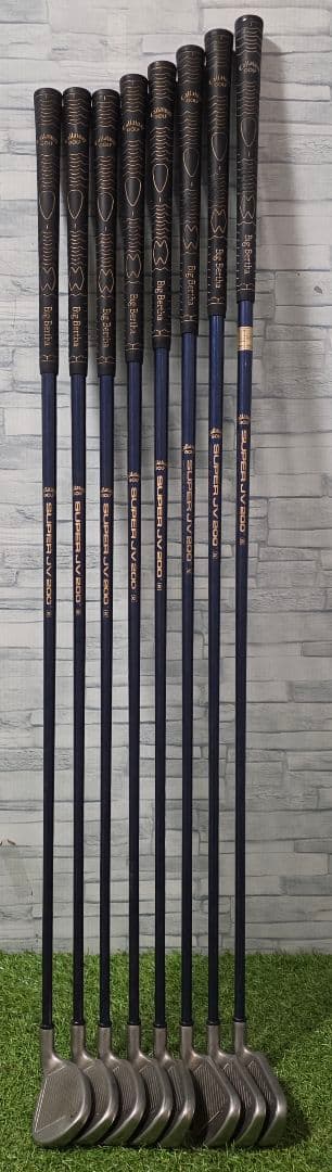 キャロウェイ ビッグバーサ X-12 左 レフティ アイアン8本 R