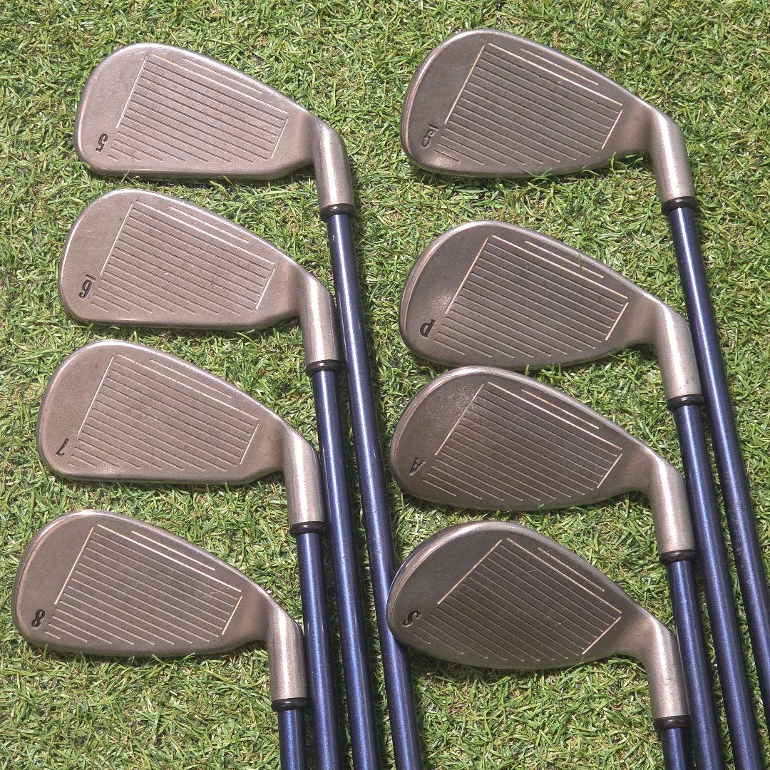 キャロウェイ ビッグバーサ X-12 左 レフティ アイアン8本 R