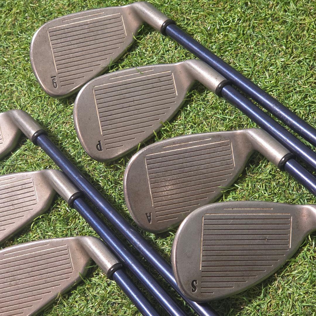 キャロウェイ ビッグバーサ X-12 左 レフティ アイアン8本 R