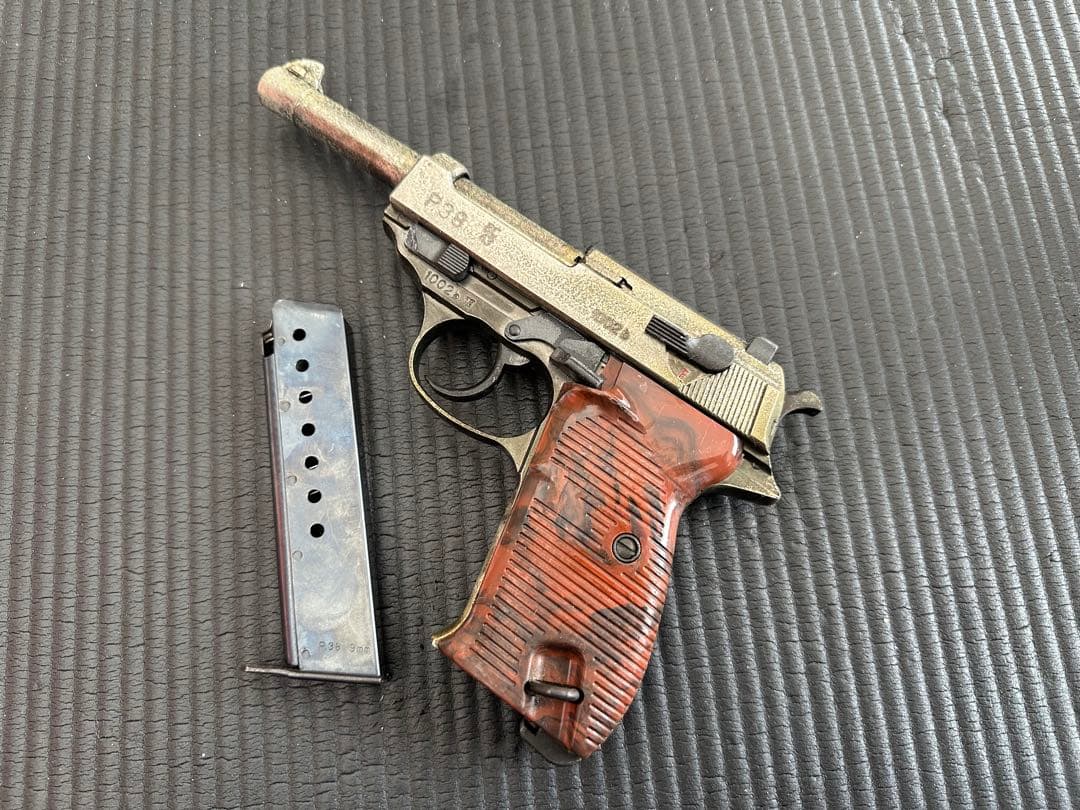 マルシン工業　ワルサーP38ミリタリー 樹脂製 SPG規格適合 モデルガン