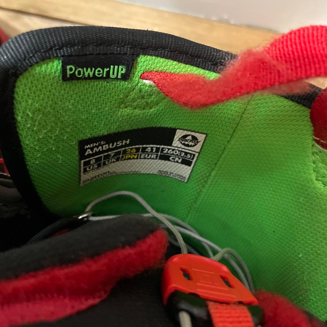 BURTONスノーボードブーツ imPRINT3. ブラック/レッド