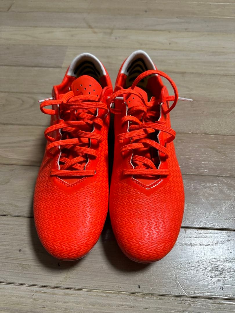 新品未使用 アンダーアーマー サッカースパイク 25センチ 取替式