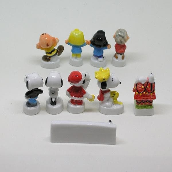 Snoopy（スヌーピー）のフェーヴ／全10個／2003年／ポースレン製