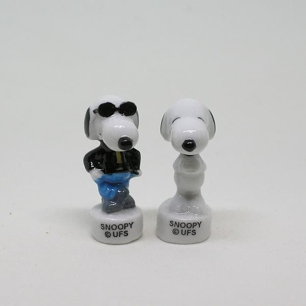 Snoopy（スヌーピー）のフェーヴ／全10個／2003年／ポースレン製