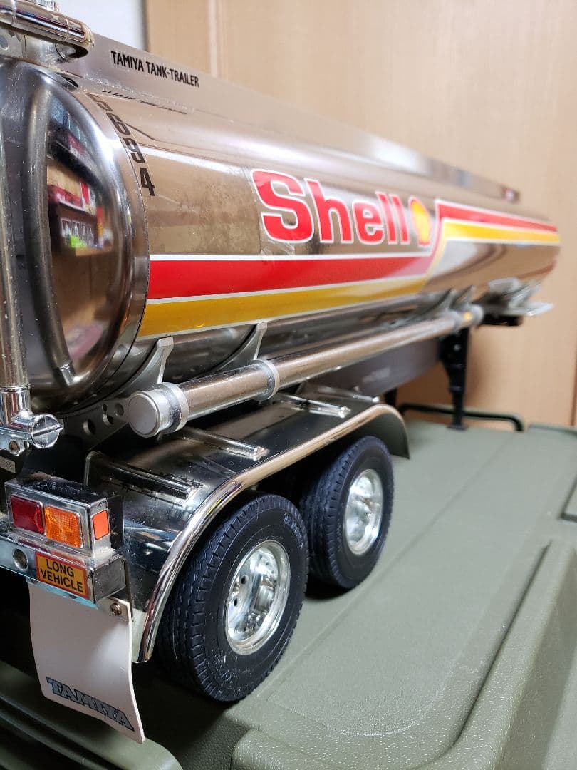 美品　タミヤ SHELL タンクトレーラー 1/14　　タンクローリー　ラジコン