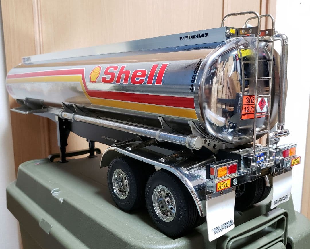 美品　タミヤ SHELL タンクトレーラー 1/14　　タンクローリー　ラジコン