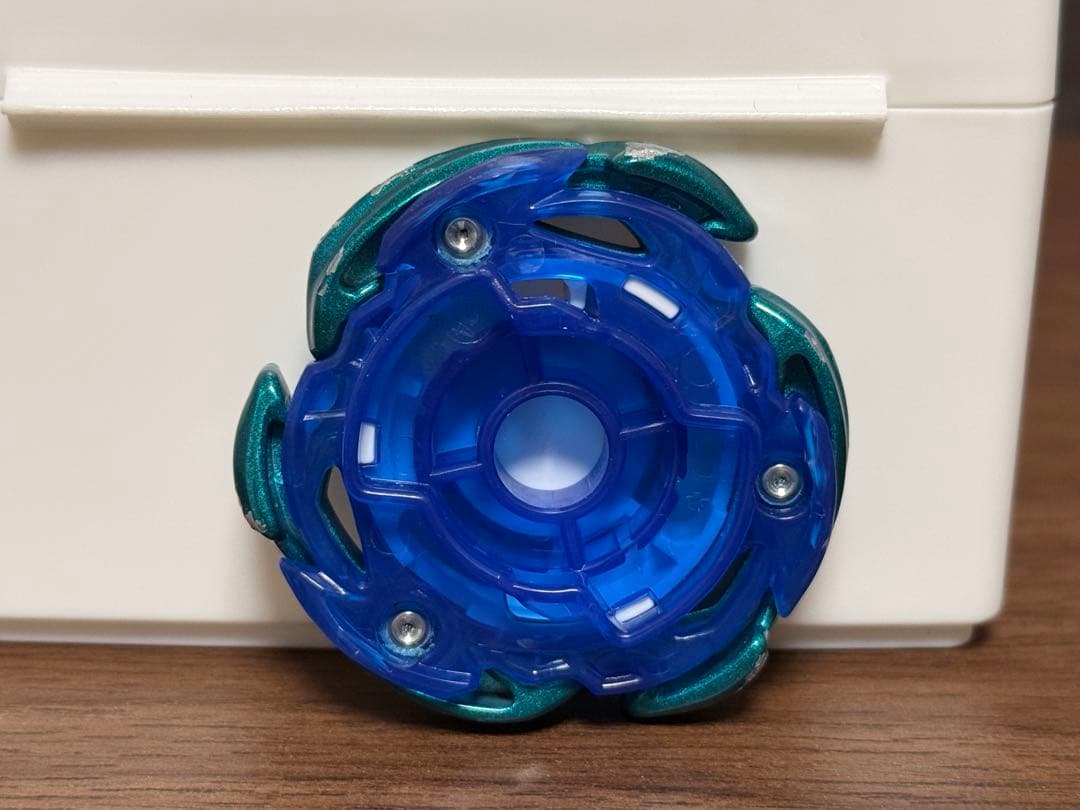 エアロペガサス3-70A ダブルメタルコートブルー×グリーン ベイブレードx