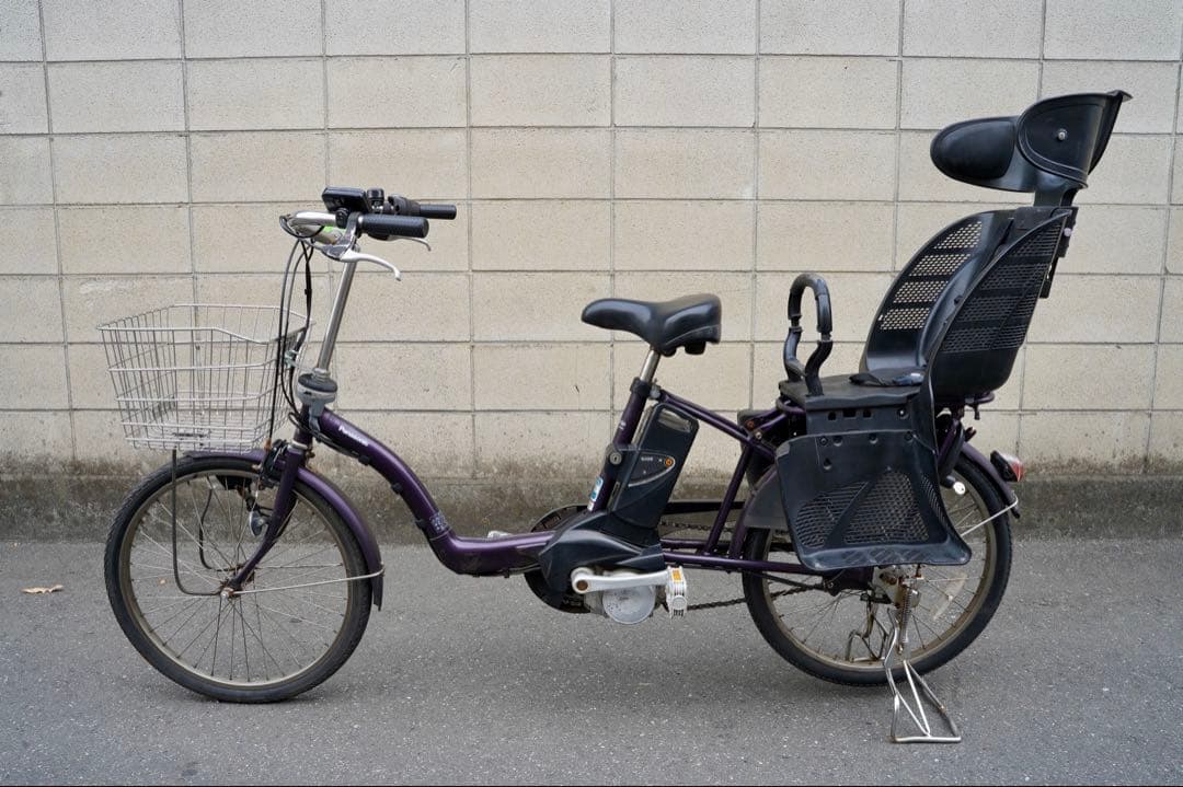 電動自転車 パナソニック ギュット 中古 子供乗せ アシスト 8042201
