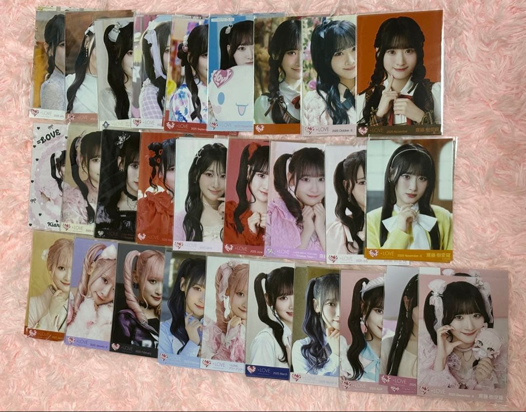 イコラブ 齋藤樹愛羅 生写真87枚 フォトアルバム まとめ売り