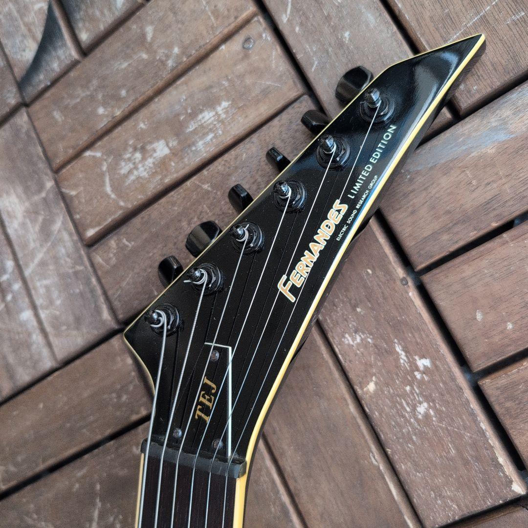 最終値下げ！布袋モデル TEJ−70 金文字PUカバー FERNANDES