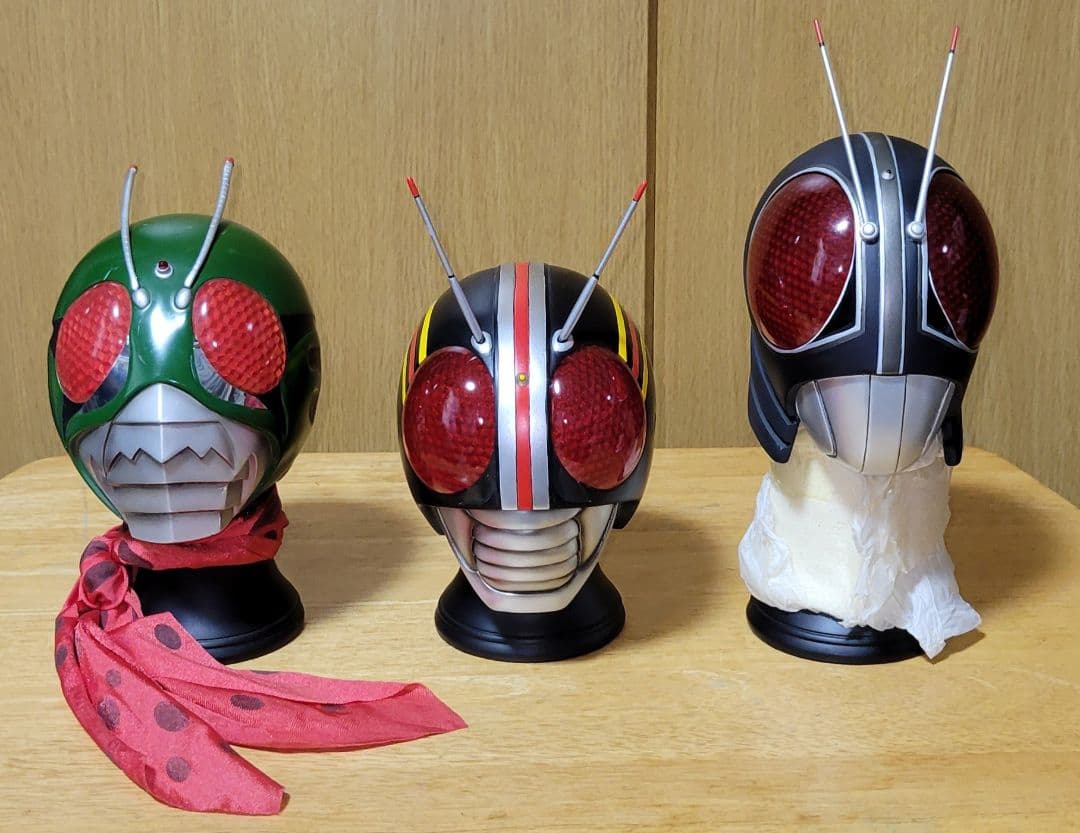 RMW 仮面ライダー BLACK、BLACK RX 、（スカイライダー） 3体