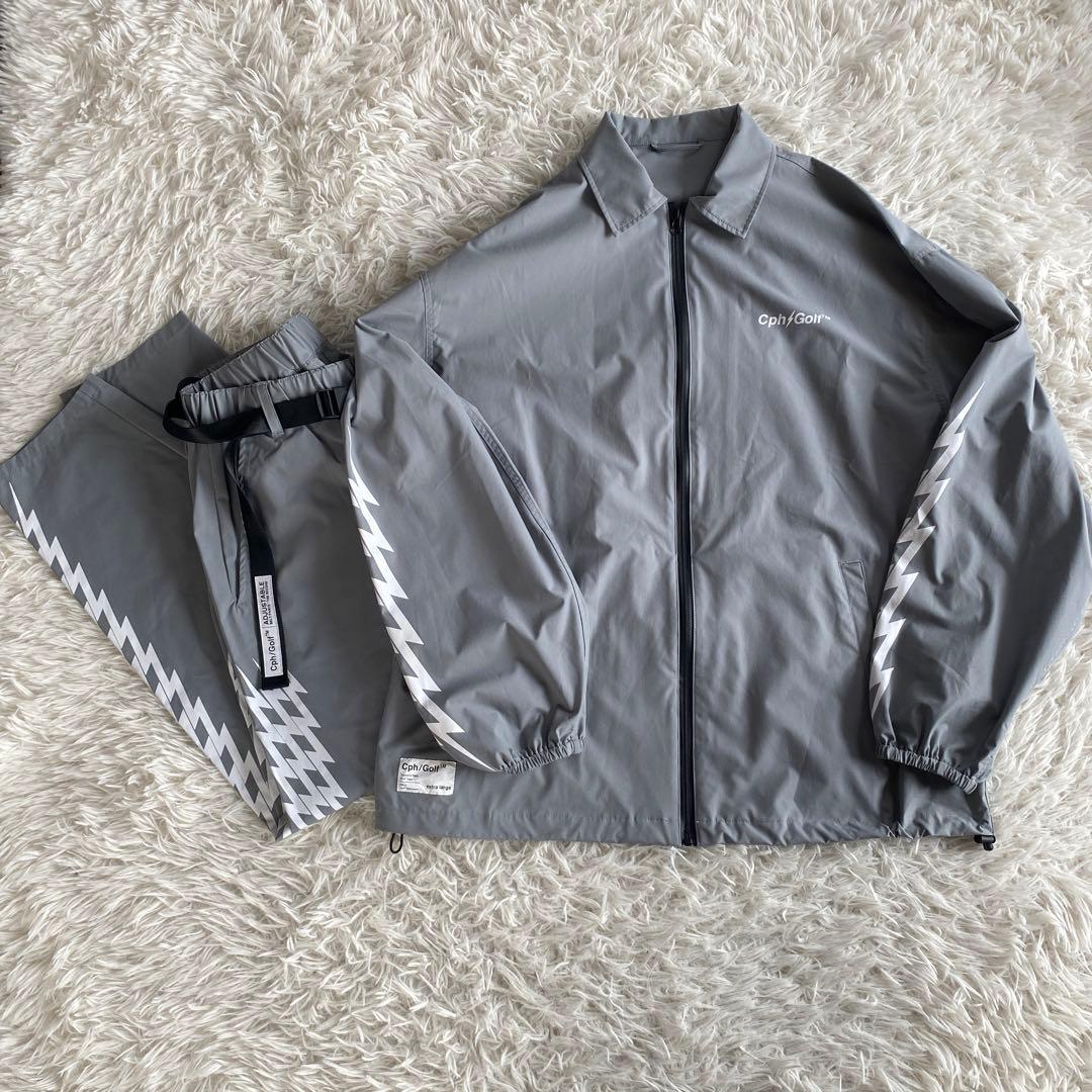 ひぬまさTHUNDER STRIPES W-P JACKET PANT