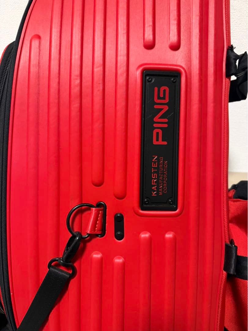 【送料込み】ピン PING CB-P211 ワンポケット レッド 9.5型