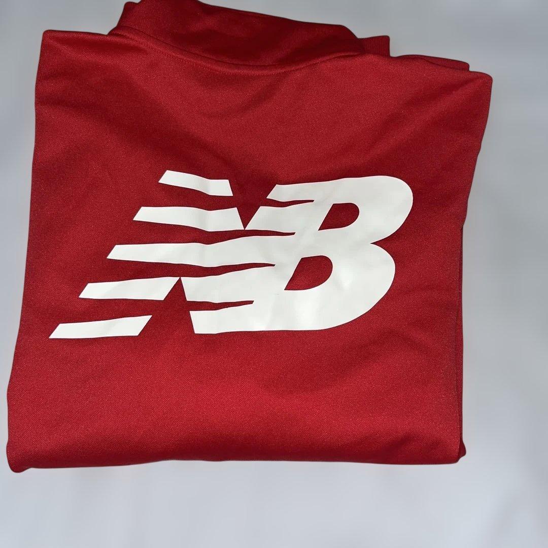 New Balance 赤 フルジップジャケット BUNAN 武南