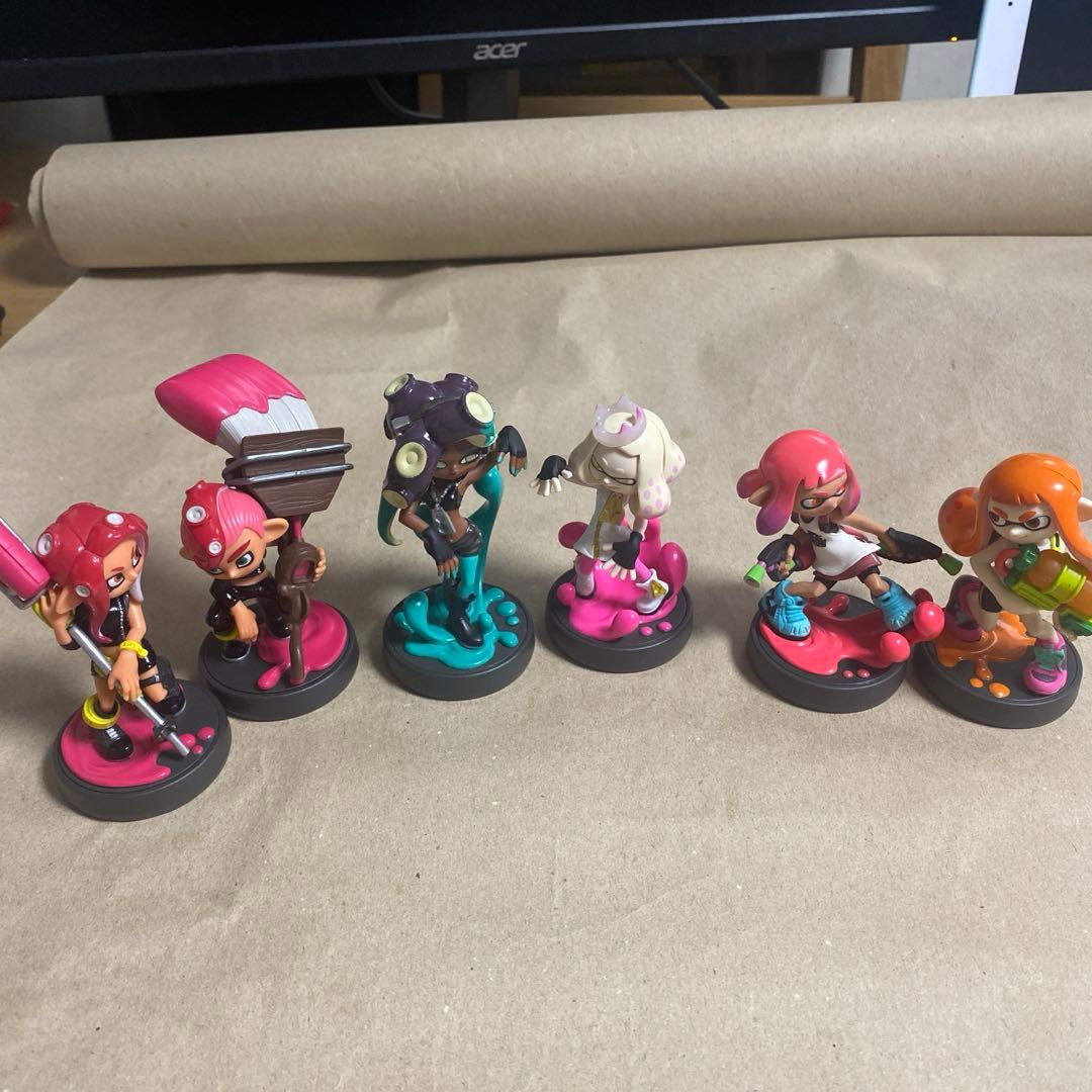 amiibo スプラトゥーン　6点