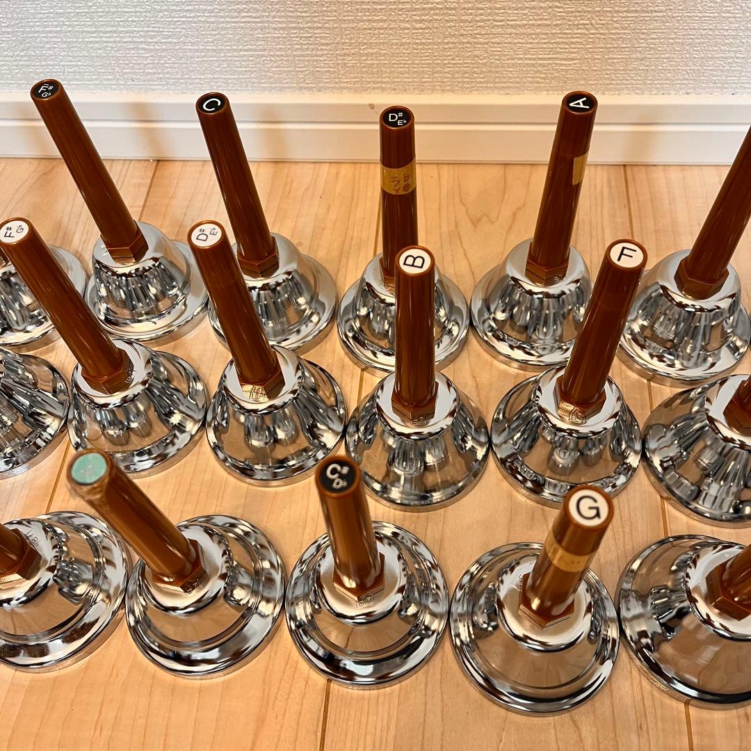 ウチダ　内田　ミュージックベル　23音　ハンドベル