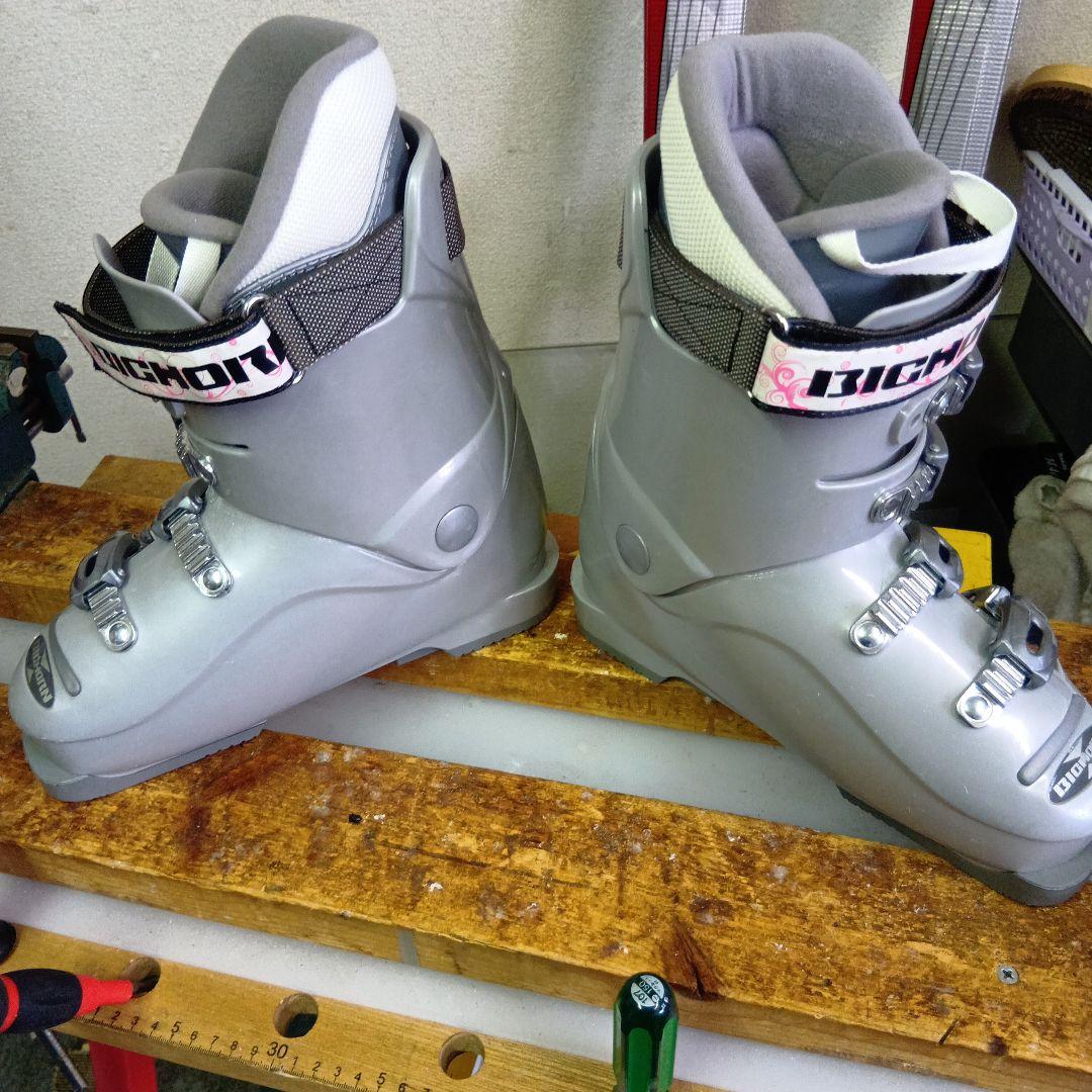 HEAD140cmメンテナス済 靴24cm ストック付