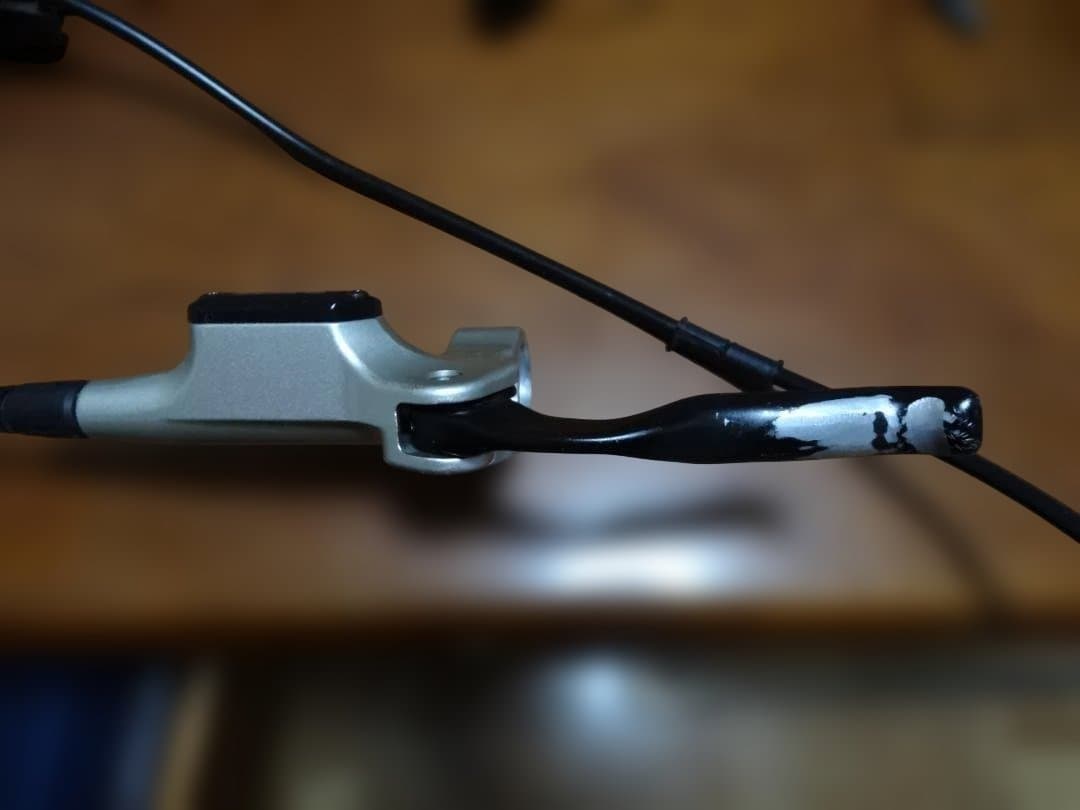 Shimano Deore 油圧ブレーキ＋シフトレバー（３×９速）セット（中古）