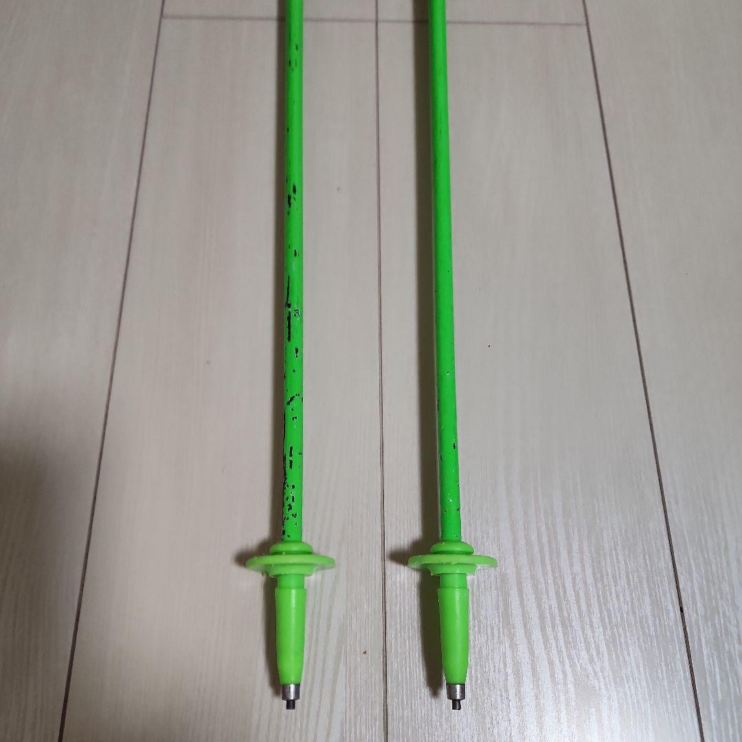 Komperdell Carbon スキー ストック グリーン