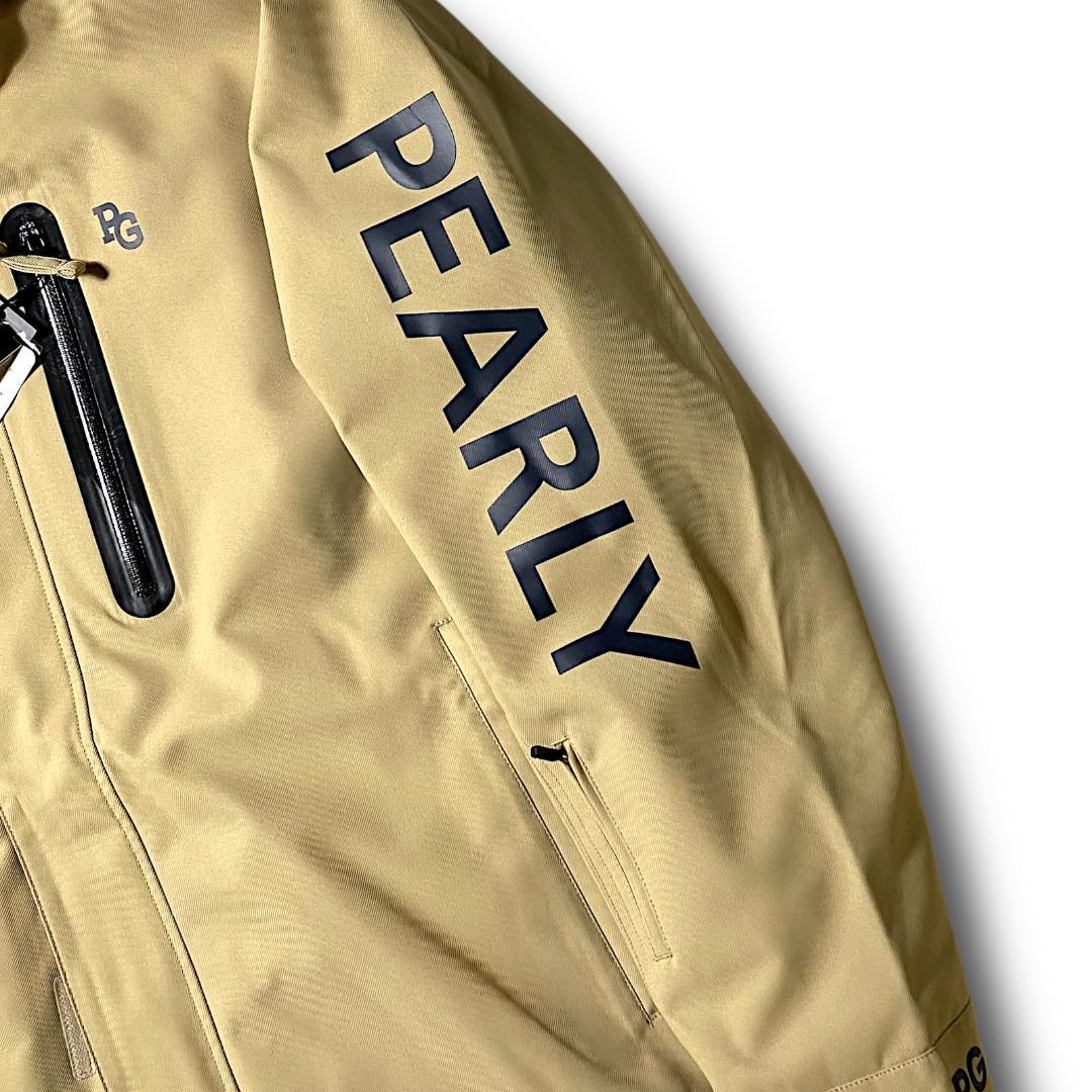 4 定価10.4万 パーリーゲイツ スノボ 上下セット スノーウェア BEG