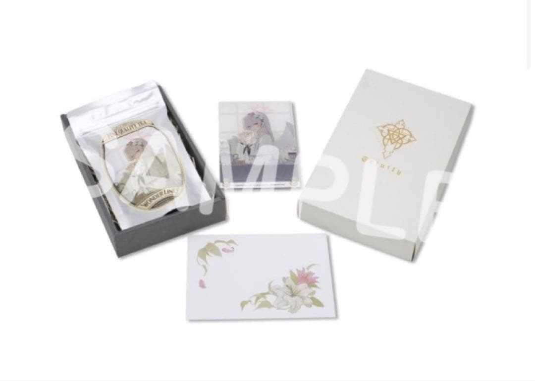 ブルーアーカイブブルアカナギサのティーギフトボックスワンダーリンクス紅茶