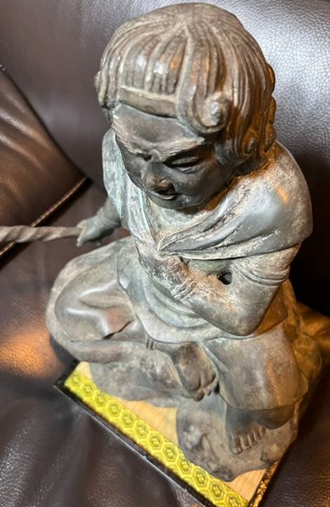 不動明王 坐像 青銅 江戸時代後期から幕末期明治