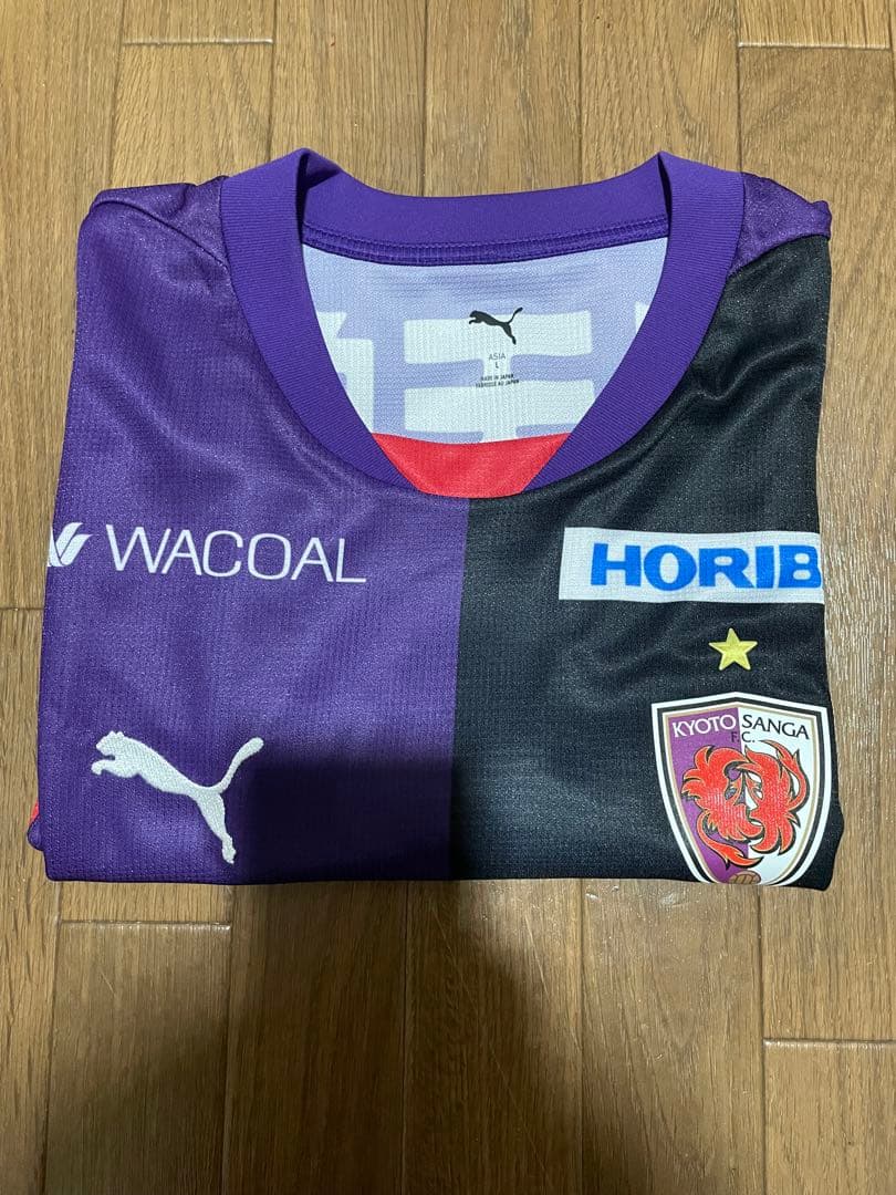 京都　サンガ　ユニフォーム　シャツ　Lサイズ