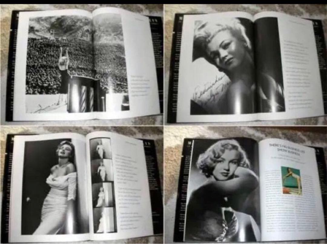 洋書マリリンモンロー写真集デッドストック未使用☆美品