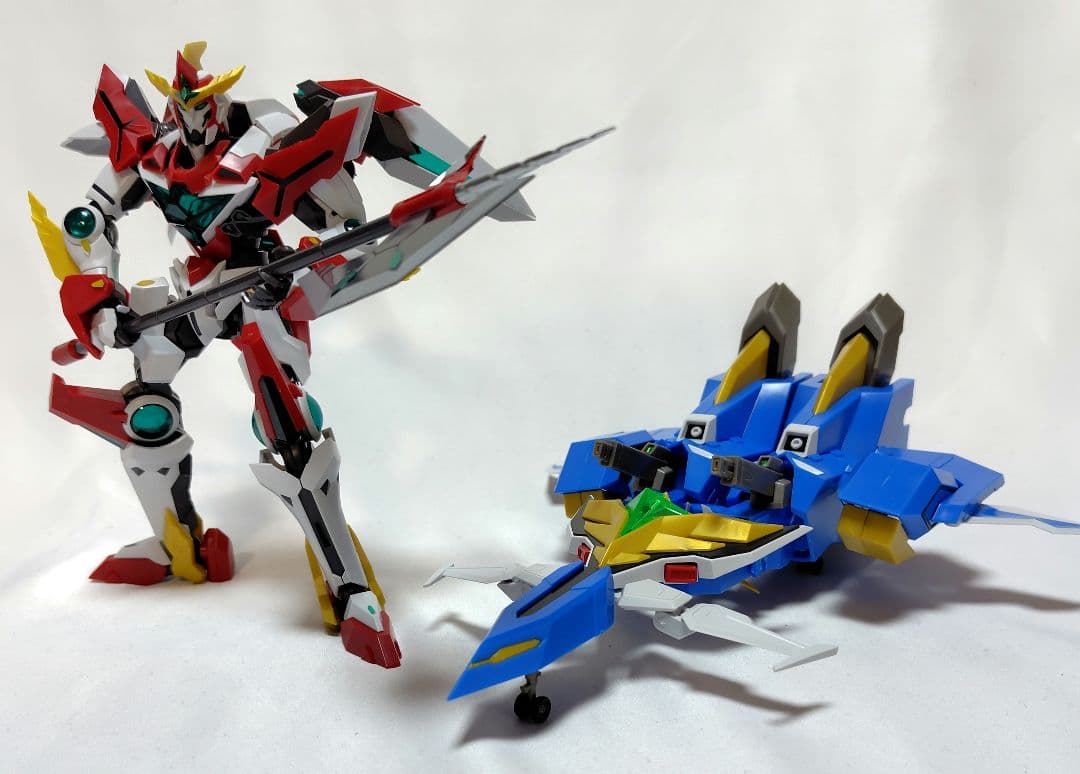 【組み立て済み】MODEROID　ブレイバーン＆バーンドラゴン