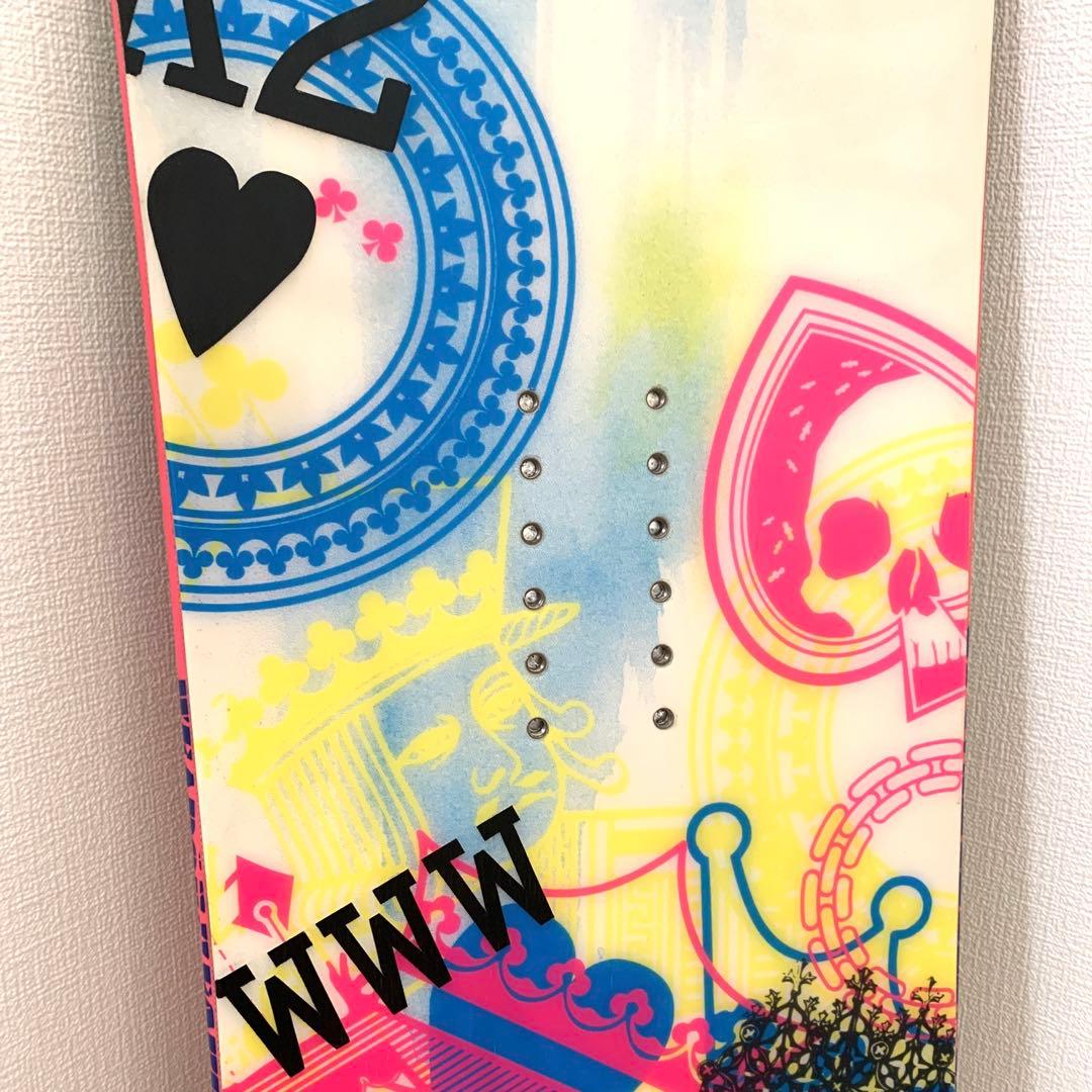 【新品未使用】K2 WWWワールドワイドウェポン　スノーボード　板