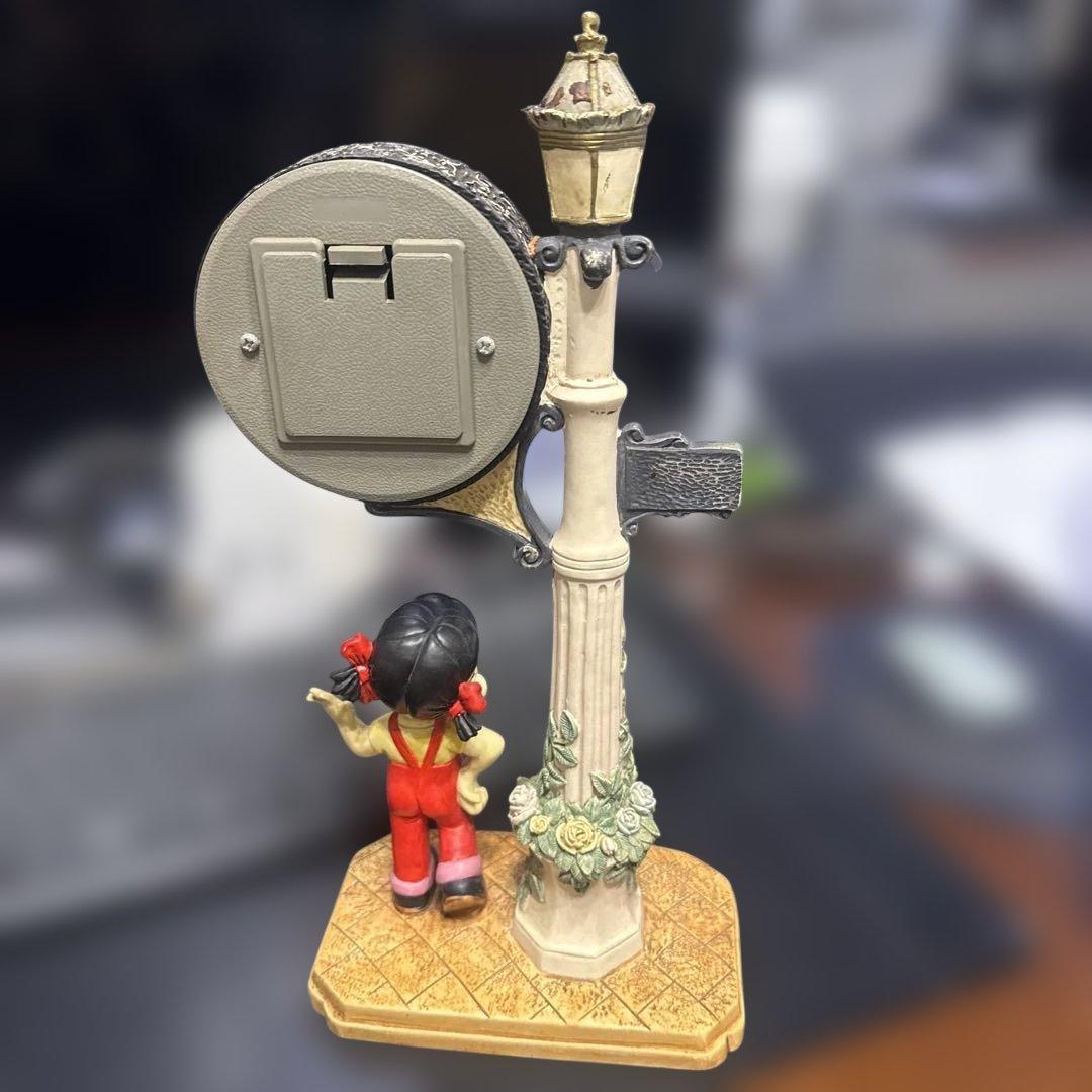 ペコちゃん 時計付きフィギュア