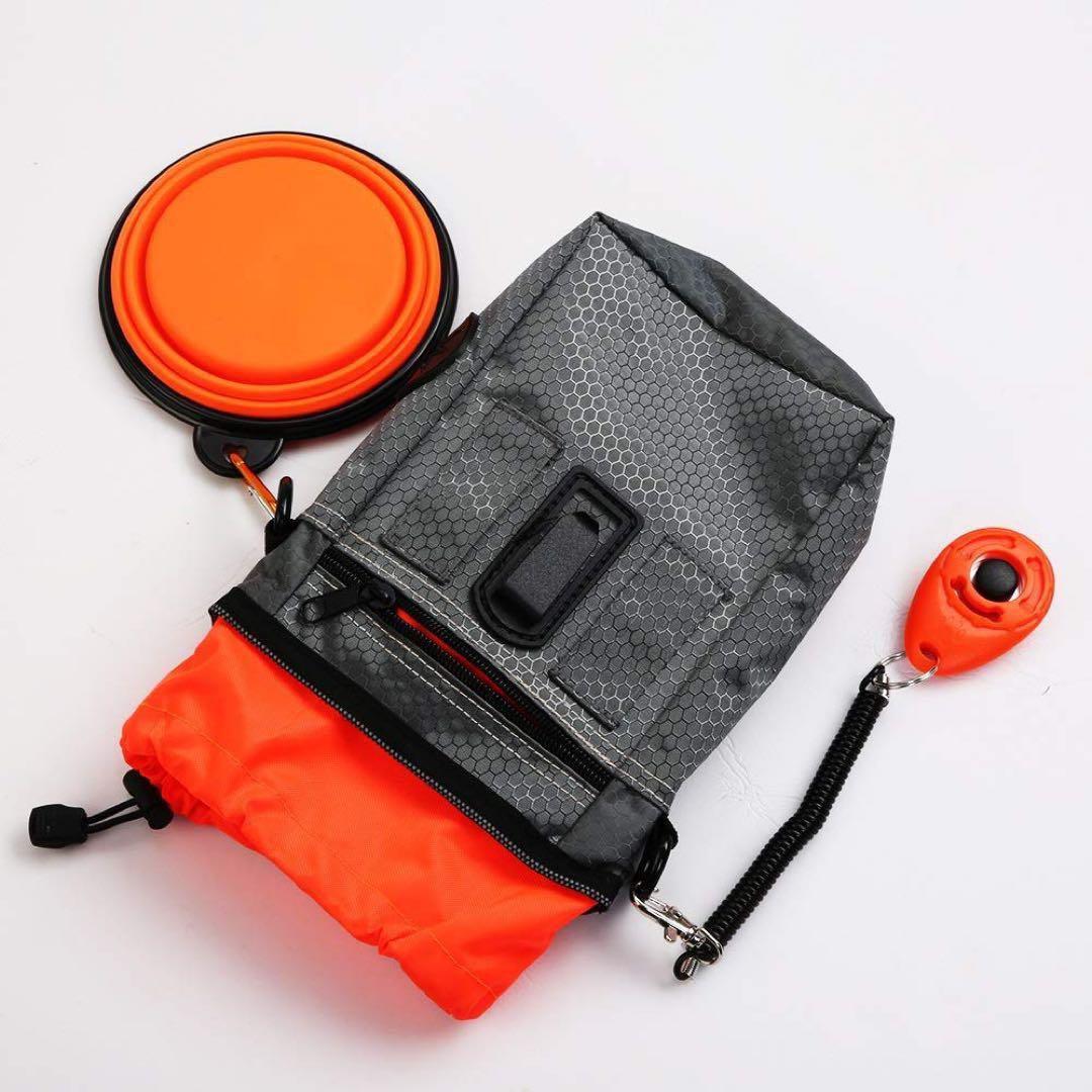 お散歩 バッグ 犬 ペット アウトドア トリートバッグ フードホルダー