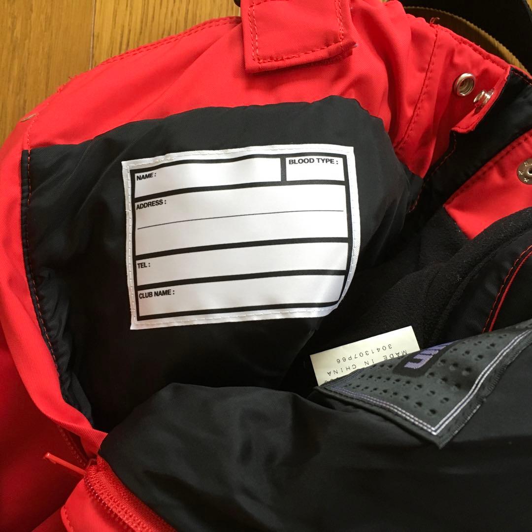 ゴールドウイン　 子ども用スキーウェア レッド