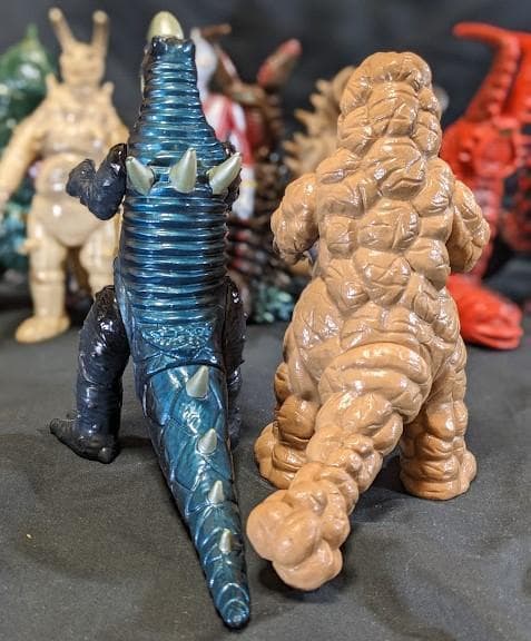 帰ってきたウルトラマン＆登場怪獣（バンダイ）ソフビ10体セット＋３