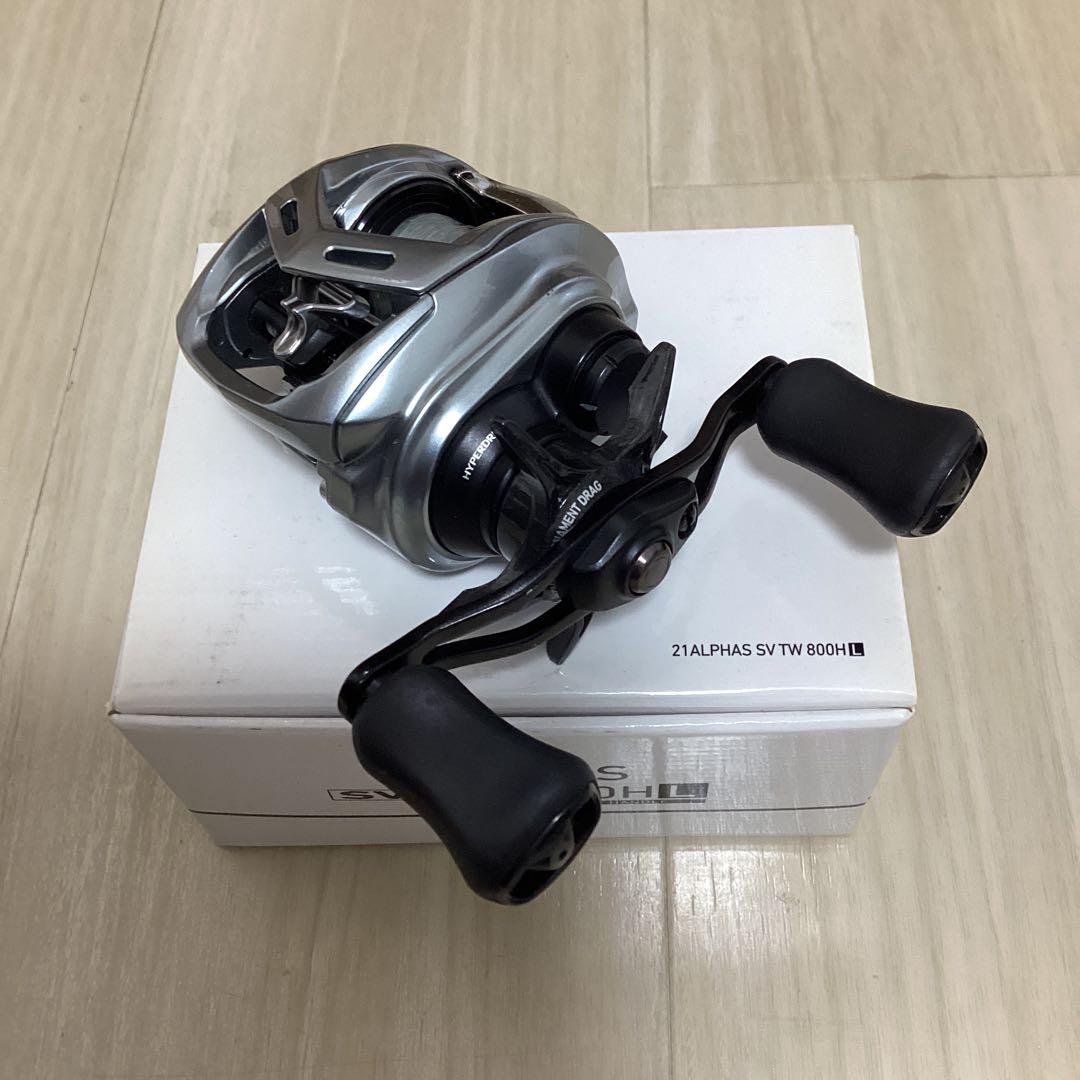 21 ALPHAS SV TW 800HL ベイトリール