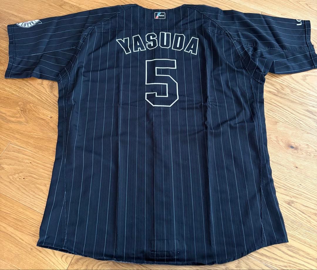 【実使用】千葉ロッテマリーンズ　安田尚憲　ユニフォーム