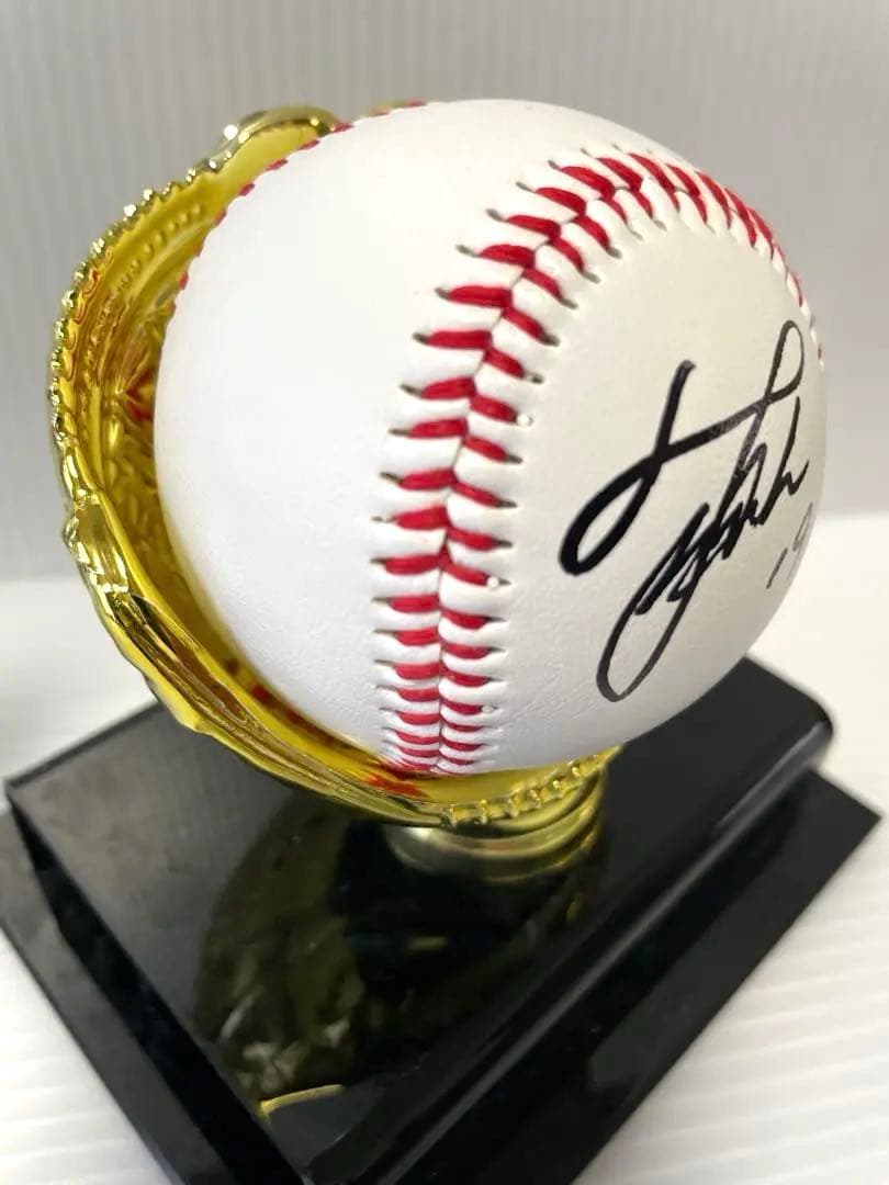 高橋宏人　中日ドラゴンズ 直筆サインボール &カードセット　 箔サイン