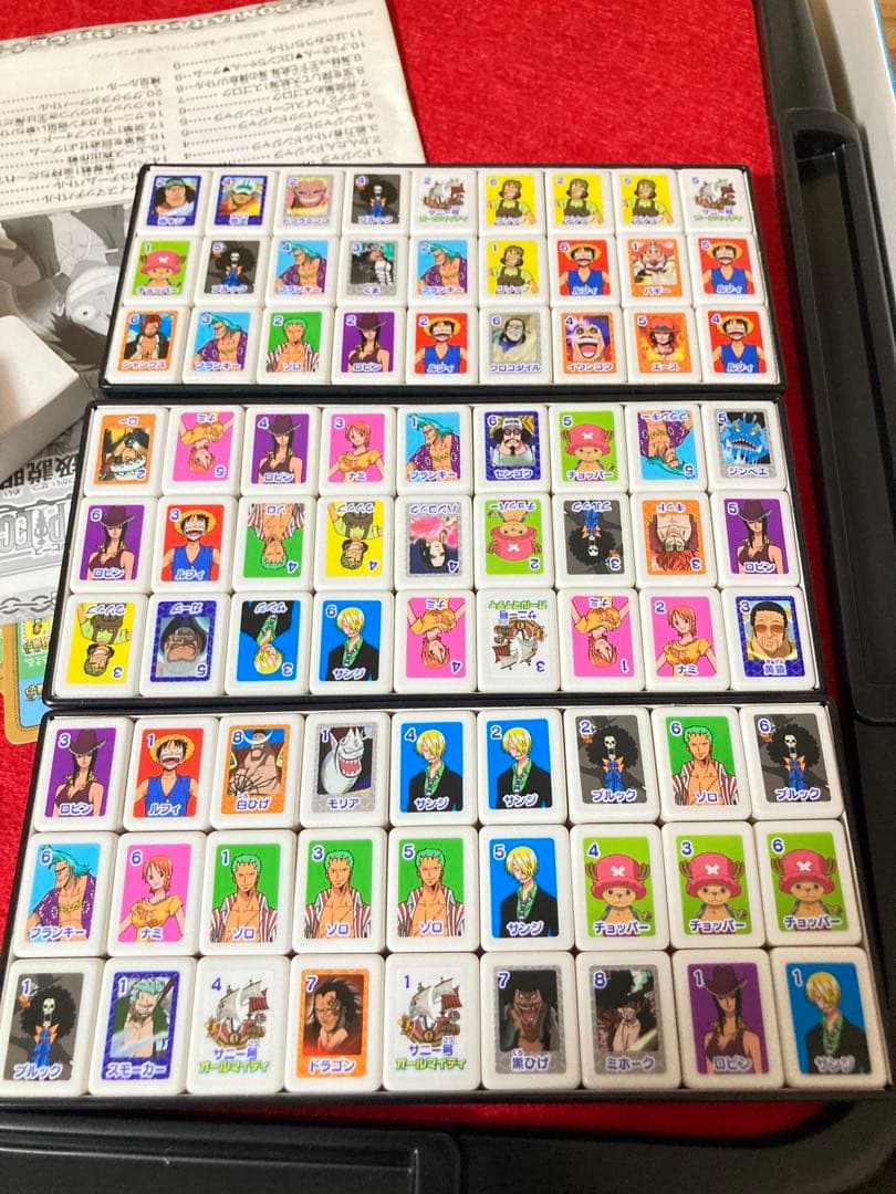 ☆ 超激レア 完品 ドンジャラ ONE PIECE BANDAI 絵合わせゲーム
