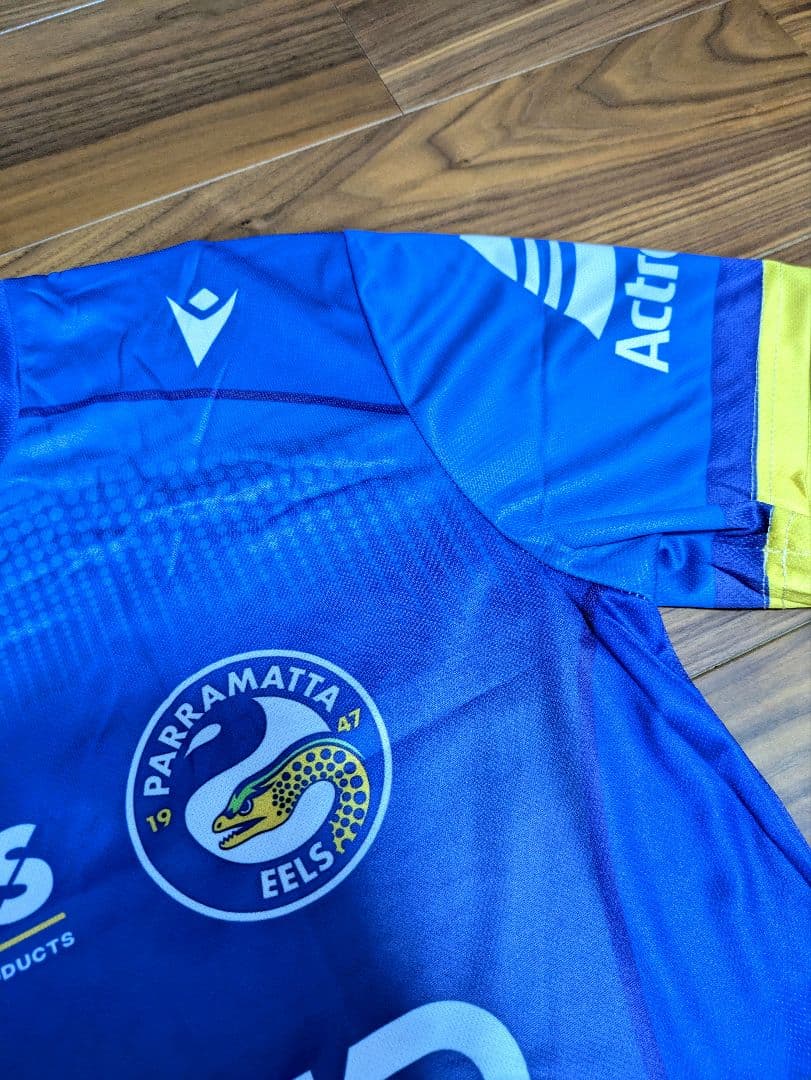 ★スポンサー　Tシャツ　ジャージ　ゲームシャツ　ユニフォーム　スポーツウェア　青