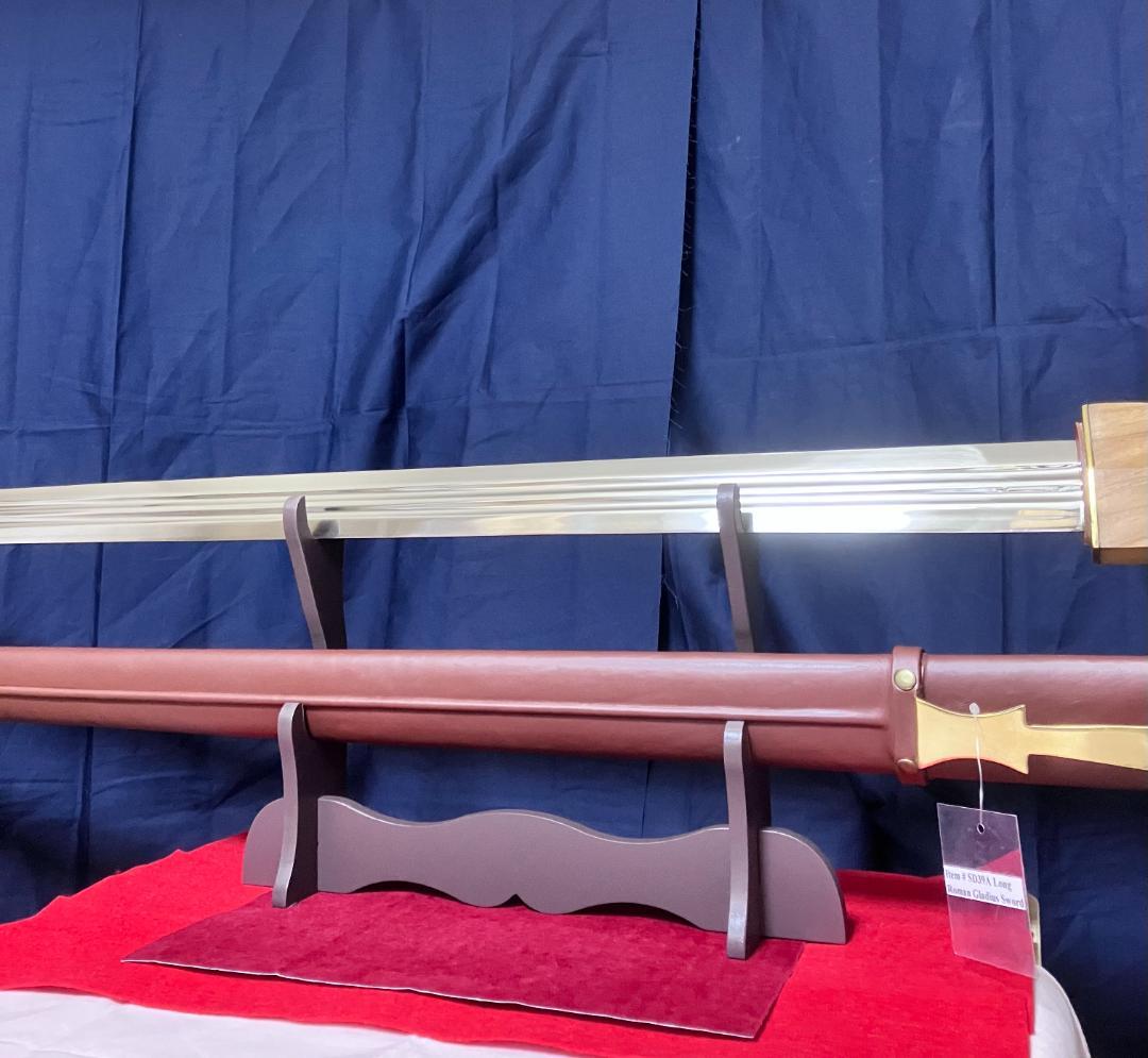 ※訳あり：新品未使用『最高級模造刀グレートソード(スパタ』古代ローマ西洋剣片手剣