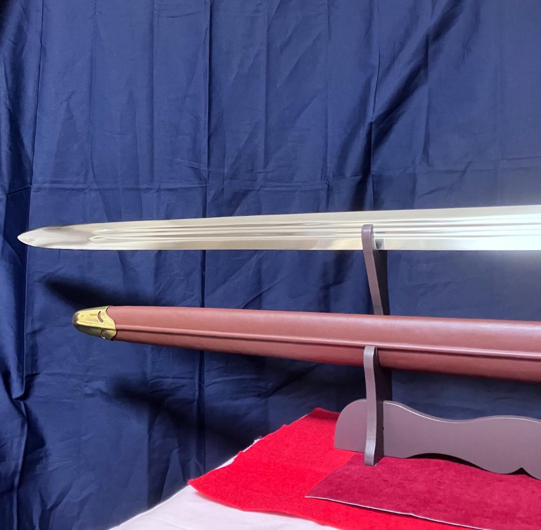 ※訳あり：新品未使用『最高級模造刀グレートソード(スパタ』古代ローマ西洋剣片手剣