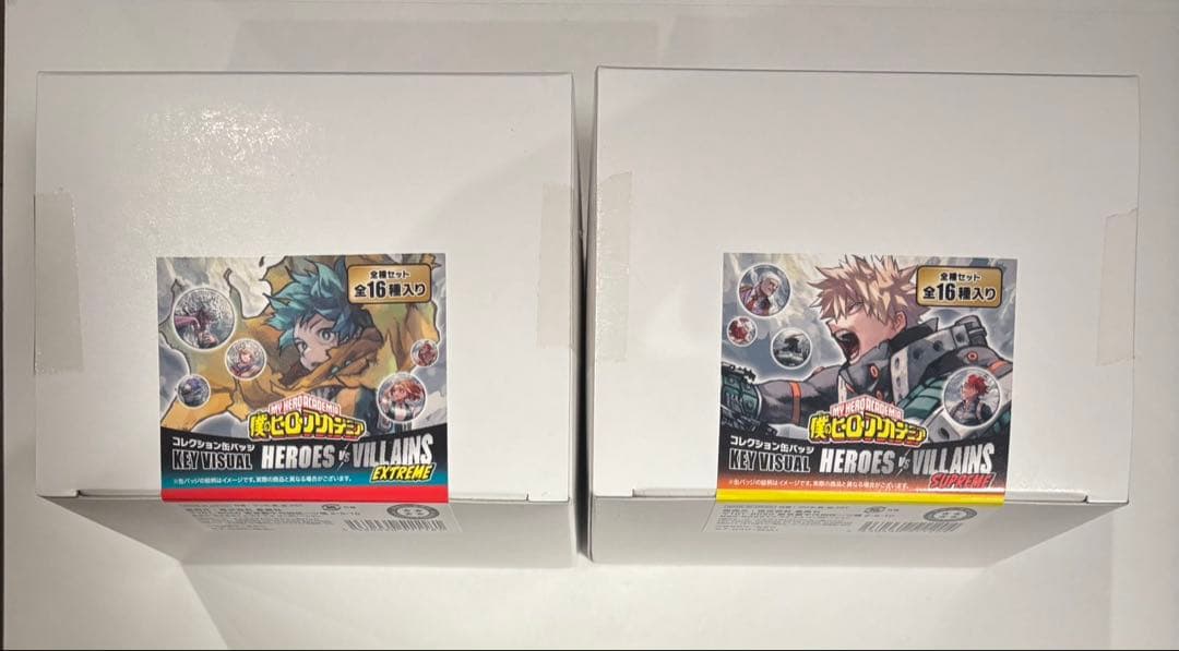 僕のヒーローアカデミア ヒロアカ　原画展　缶バッジ