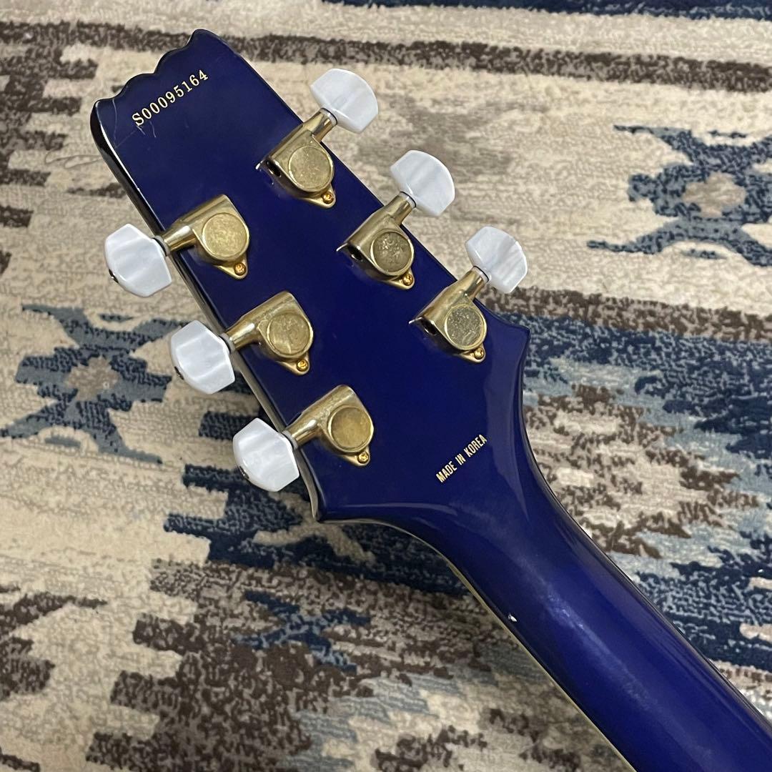 AriaproII PE-DLX パープル アリアプロ2 レスポール