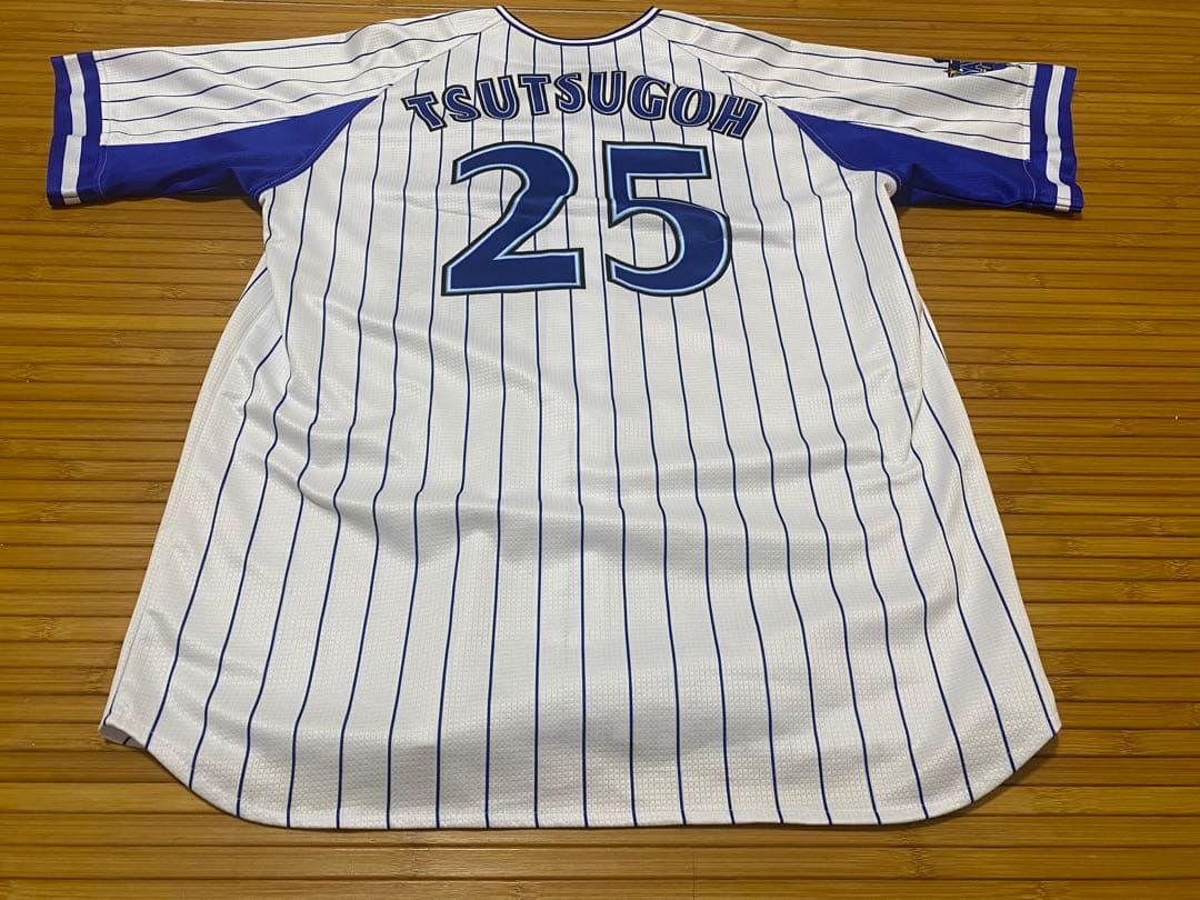 横浜DeNAベイスターズ 筒香嘉智 ホームユニフォーム キャプテンマーク付き