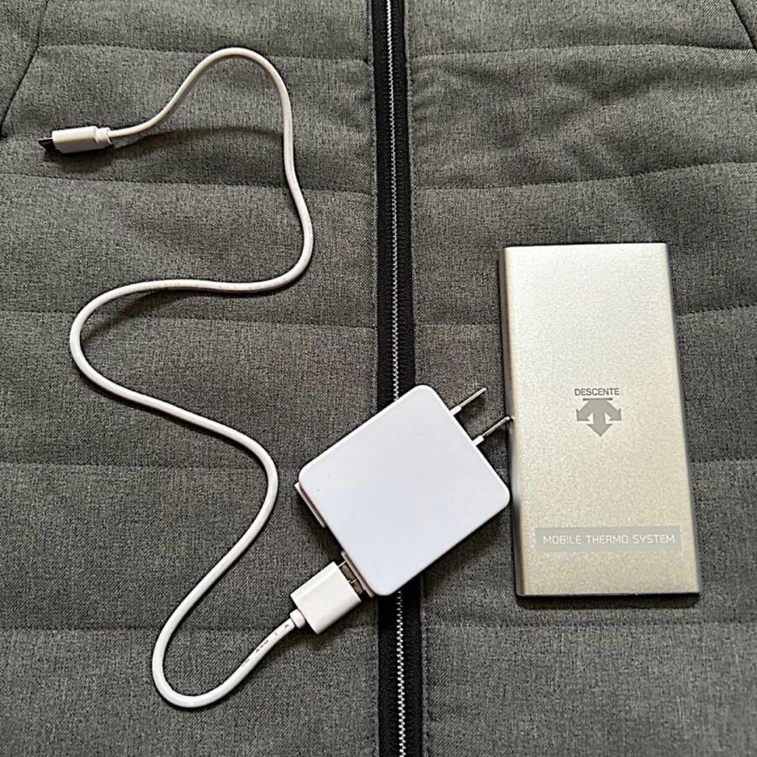 DESCENTE デサントゴルフ 中綿 モバイルサーモ電熱ベスト レディース Ｓ