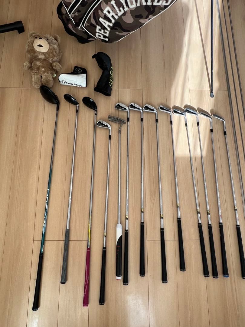 PEARLY GATES カモフラージュ ゴルフバッグ 89