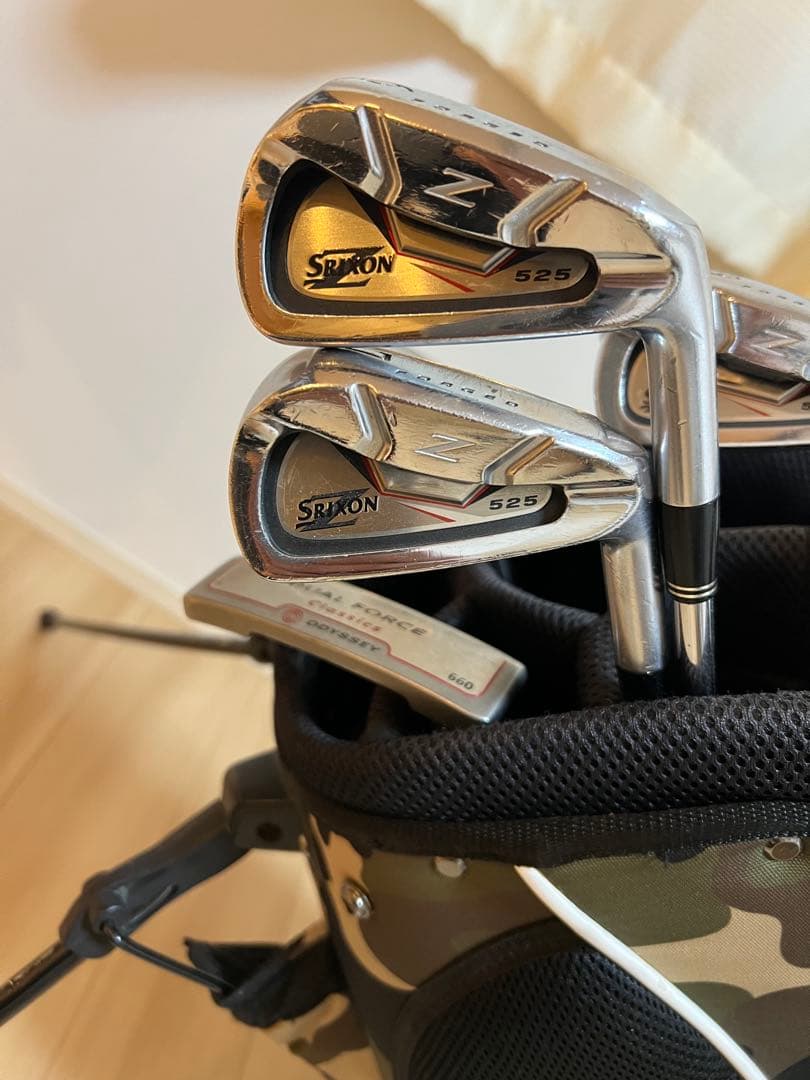 PEARLY GATES カモフラージュ ゴルフバッグ 89