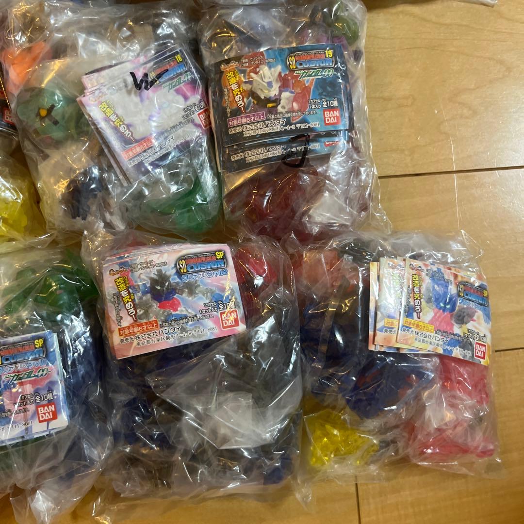 バンダイ SDガンダムフルカラーカスタムフィギュア セット 未開封