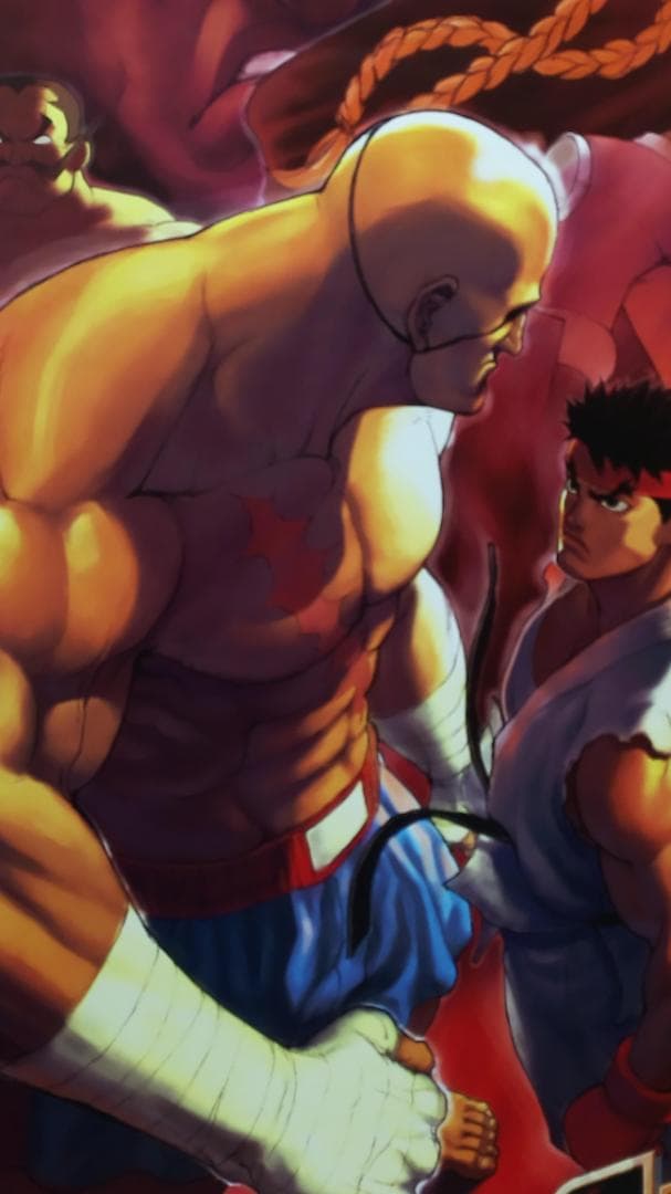 ストリートファイター　B2 ポスター