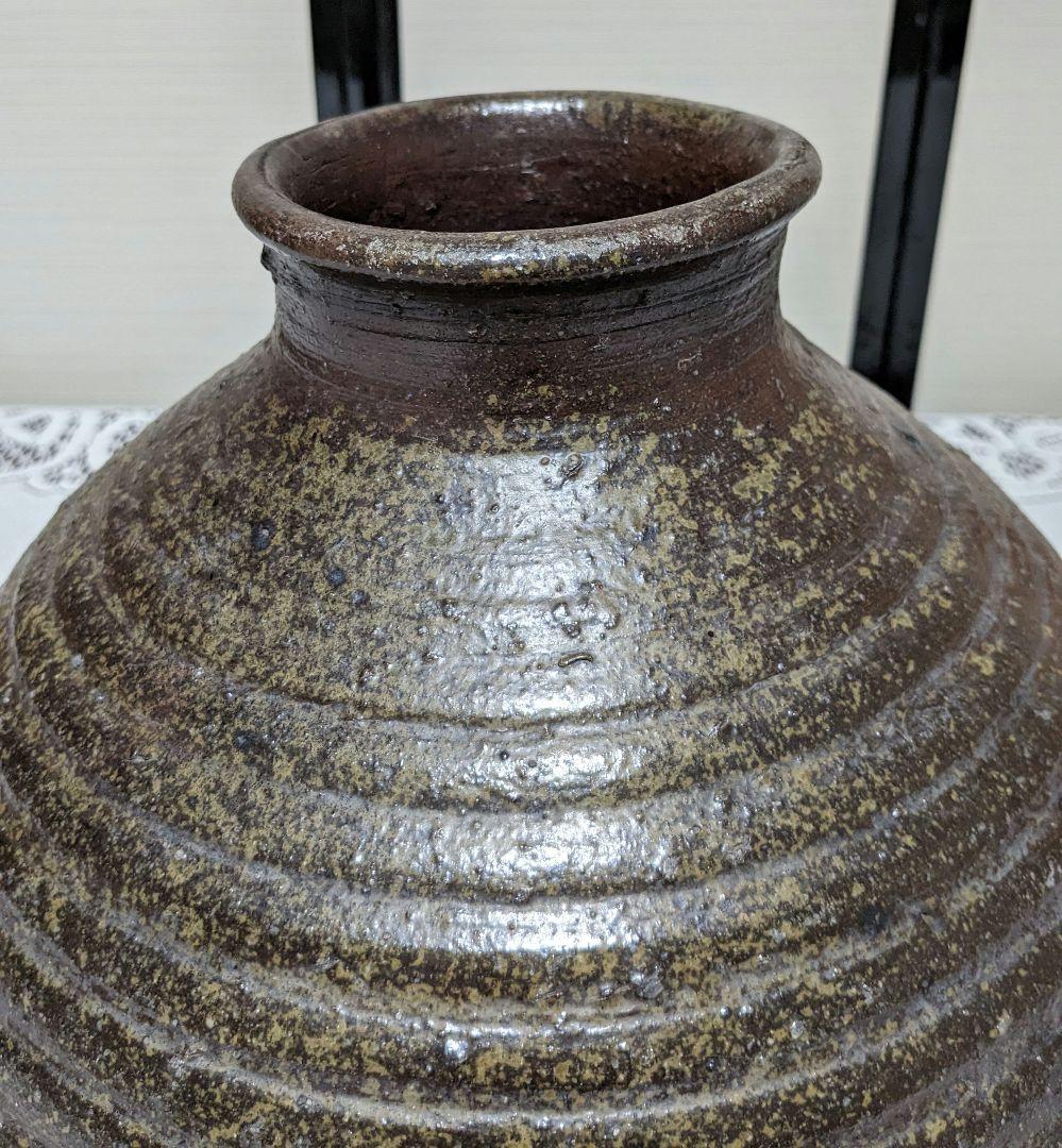 【本物保証】桃山時代 古備前 壷 陶友会鑑定書付き 箱 壺 花器 備前焼 置物